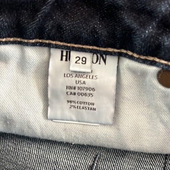 Hudson Flare Trouser Jeans, Size 29 - Picture 3 of 6